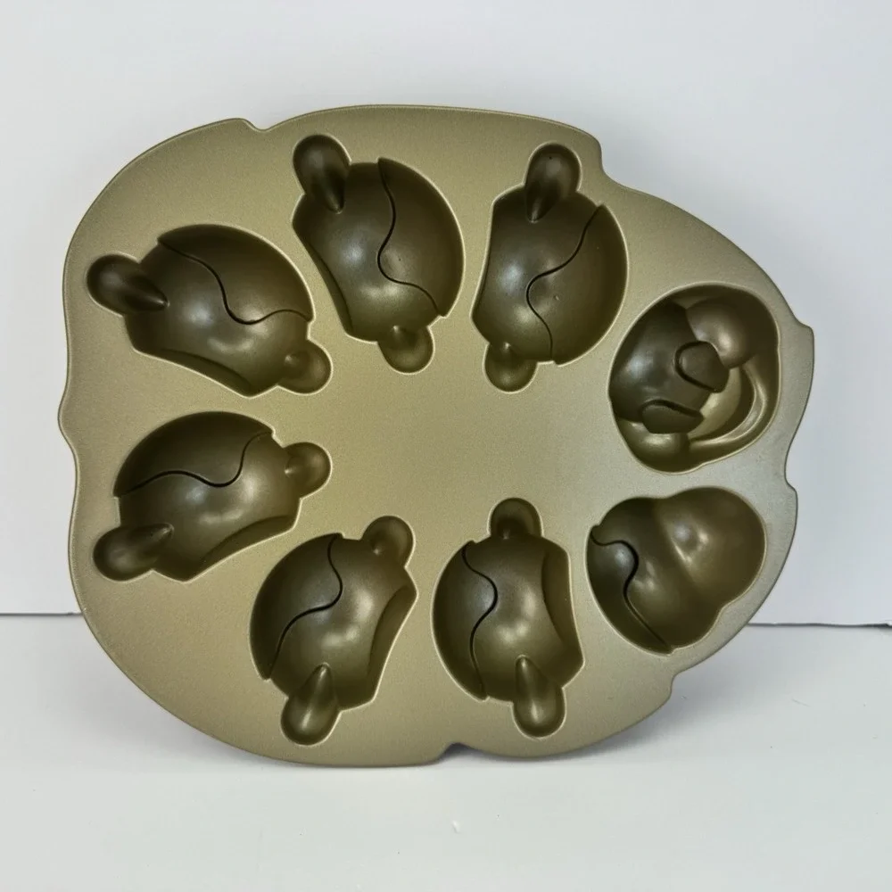 Nordic Ware‎ Caterpillar Cakelet Cake Pan Mold Non Stick Cast Aluminum